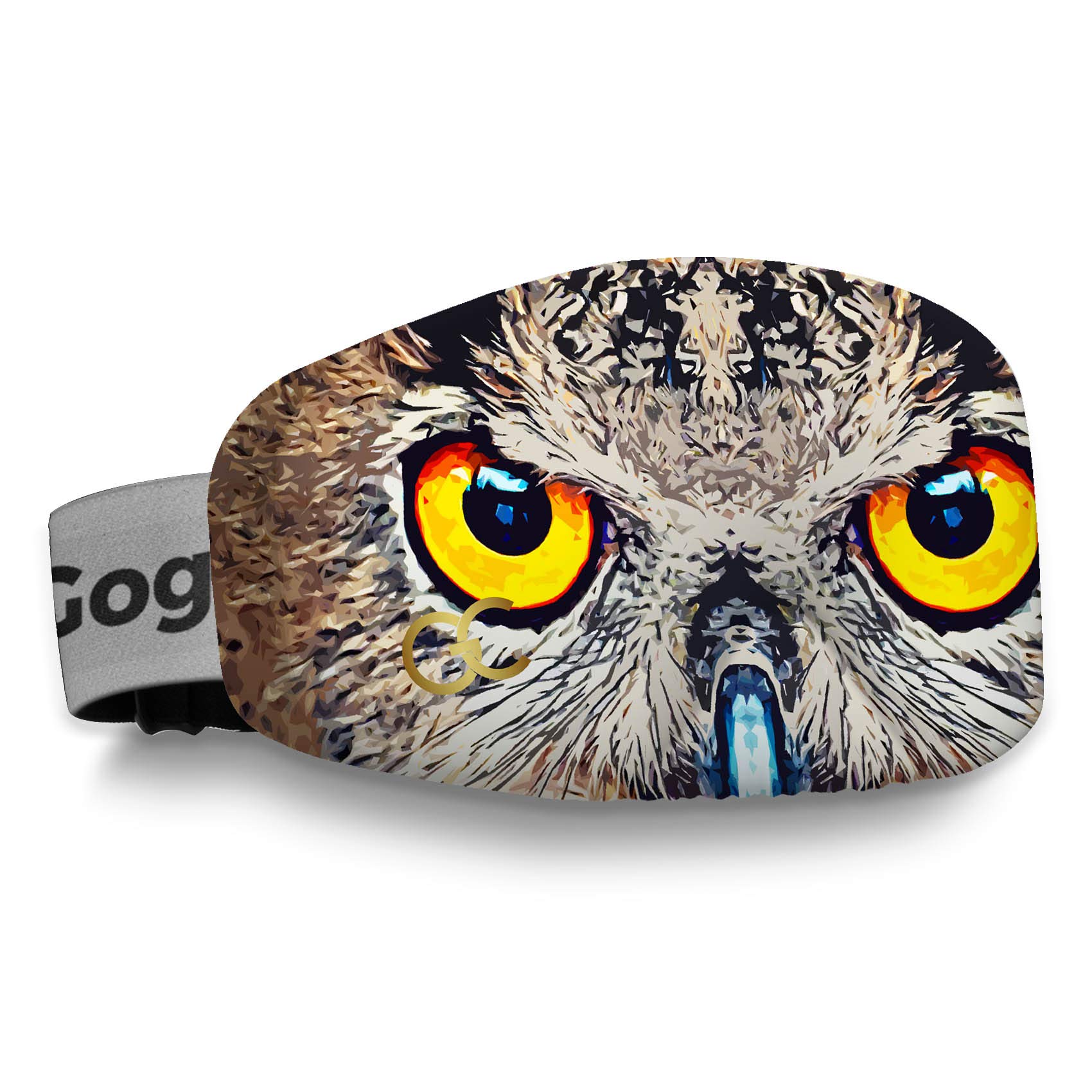 GogglesCover Ski Goggles Protective Cover, Protective Goggle Cover Portable, Ski Goggle Cover Sleeve Anti-Scratch, Ski Goggles Accessories, Ski Equipment, Owl Design