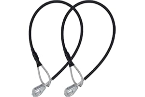 YGQ M159508 Tailgate Cable Compatible with John Deere Gators Utility Vehicle 625i XUV835M XUV 855M 835R 855M S4 TH 6X4 TX 4X2 HPX615E HPX815E 2PCS