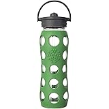 Lifefactory 650ml Straw Cap Grass Green, 7.95x7.95x26.67 cm