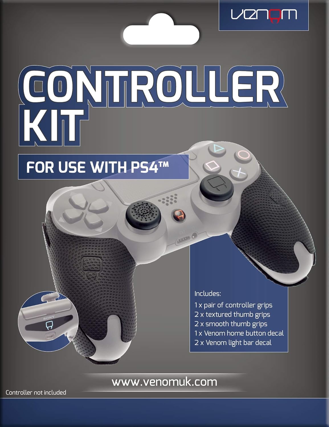 Amazon Com Venom Playstation 4 Controller Grip Custom
