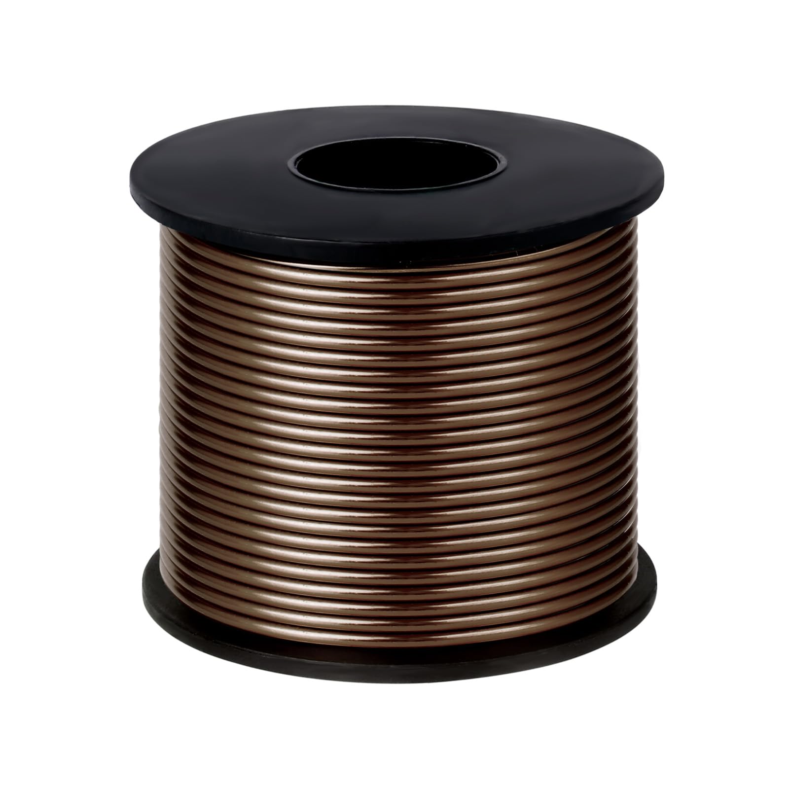 Photo 1 of 14 Gauge Aluminum Wire for Craft, 95 Feet 2mm Brown Bendable Flexible Aluminum Armature Crafting Wire Roll Bulk for Sculpting DIY Crafts Jewelry Making
