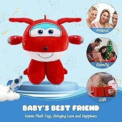 Super Wings 7" Dizzy Plush Toys, Soft Cuddly