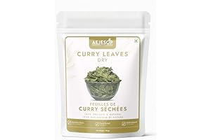 Aejesop Organic Dried Curry Leaves, 50g (1.75oz)