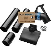 Rockler Dust Right 4" Quick Change Floor Sweep Kit for Dust Collection | Floor Sweep Kit &ndash; Quick Shop Cleanup &ndash; Dust Collection Kit &ndash; Quick Change Connection &ndash; Complete Set