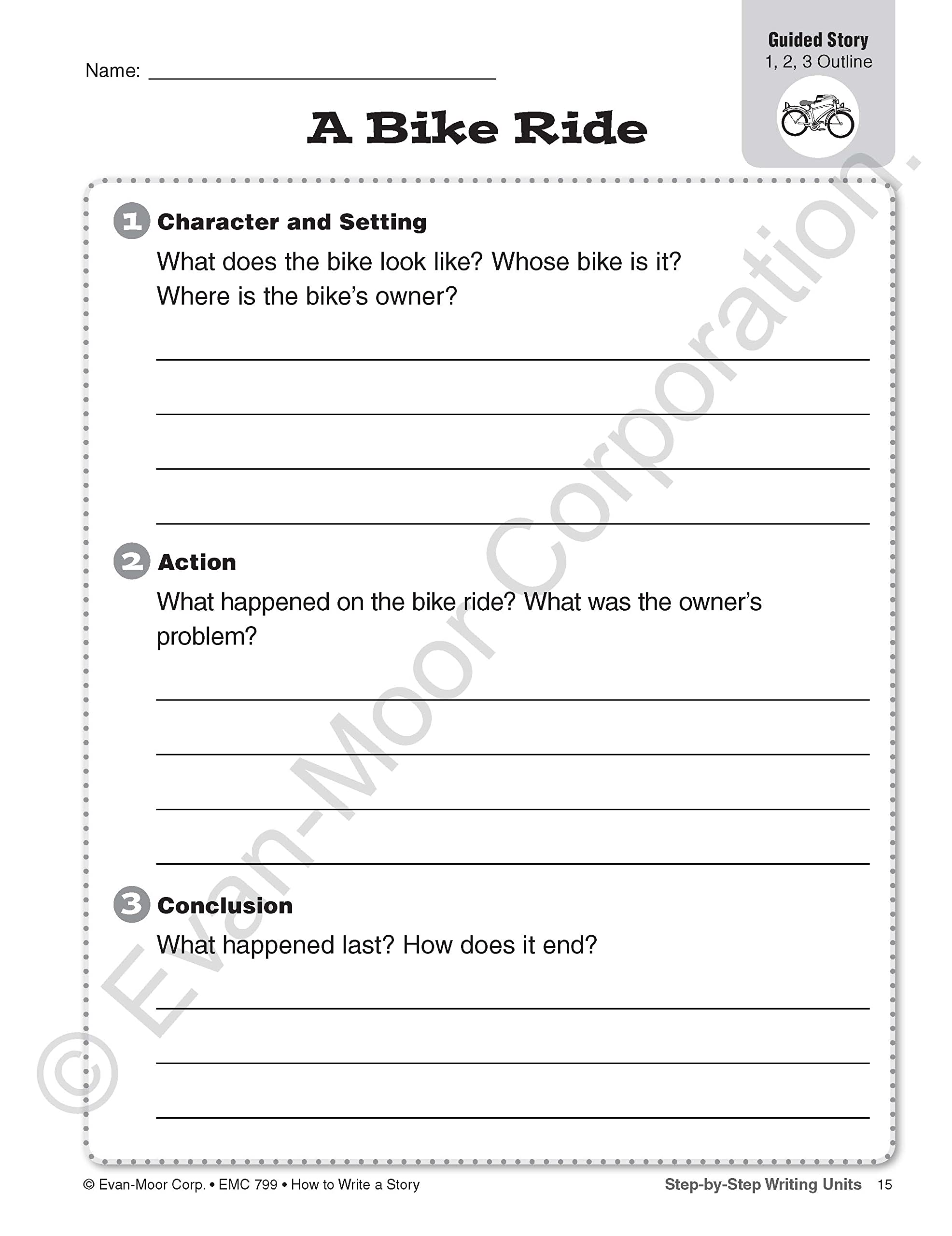 Evan Moor How To Write A Story