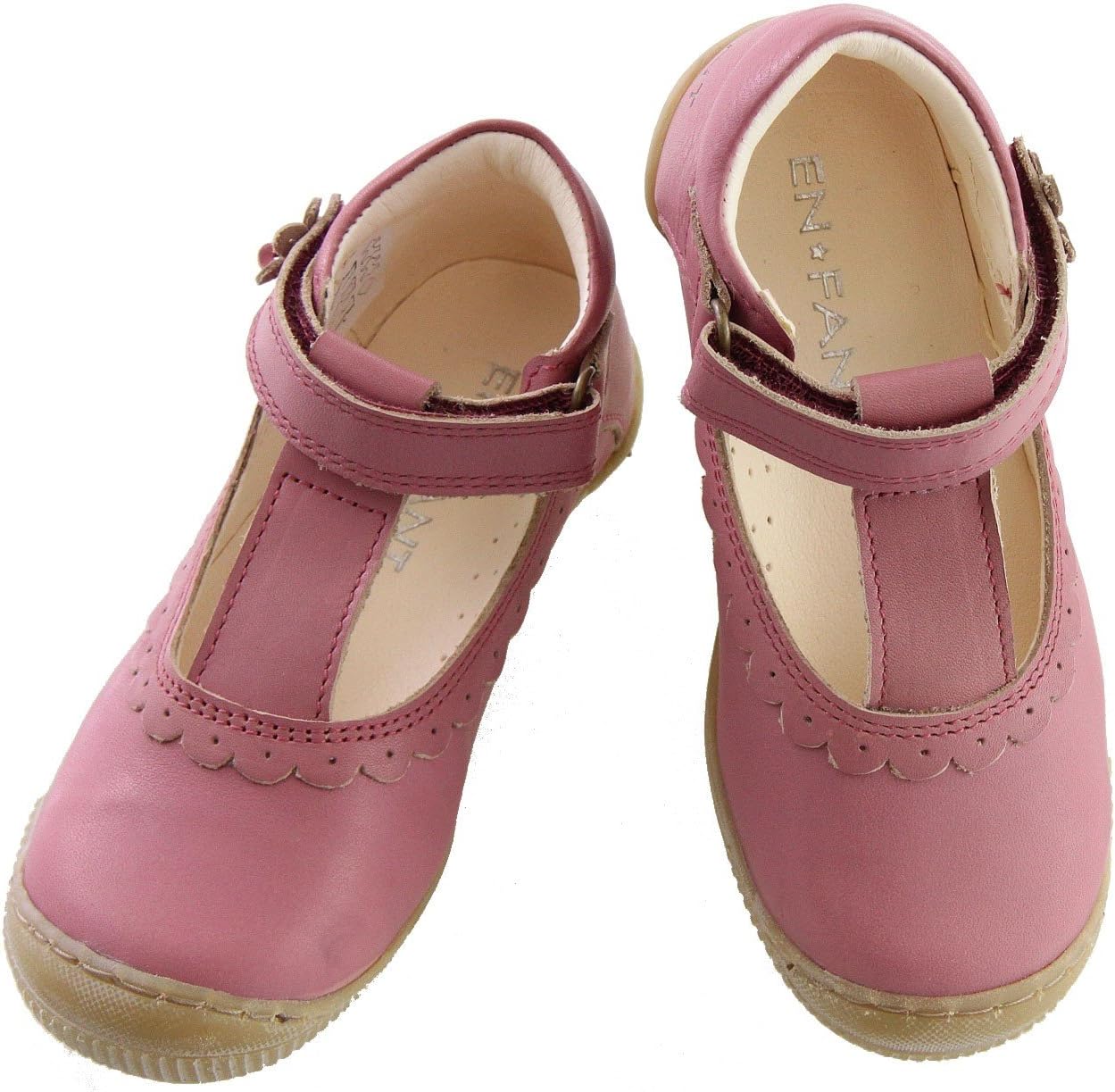 En Fant Fille Chaussure Scratch Salome Rose Taille 27 u 42 Amazon Fr Bebes Puericulture