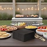 Talking Tables Table Fun Black 2ply Napkins 100 Pack 33cm Recyclable EU view 5