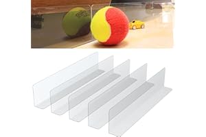 sevkumz 5 Pack Under Couch Blocker, Gap Bumper Under Bed Blocker with Strong Adhesive, Safety PVC Adjustable Clear Toy Blocker for Bed Sofa Barrier Blocking, 3.4'' Height 16" L