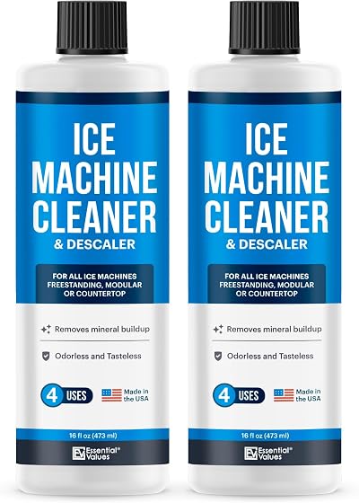 Essential Values Ice Machine Cleaner 473ml 2 Pack Nickel Safe Descaler