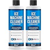 Essential Values 2-Pack Ice Machine Cleaner and Descaler 16 fl oz, Nickel Safe Descaler | Ice Maker Cleaner Compatible with A