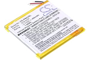 3.7V 450mAh / 1.67Wh Replacement Battery for Apple iPod Nano 3rd 4GB, iPod Nano 3rd 8GB, iPod Nano G3 4GB, iPod Nano G3 8GB, 