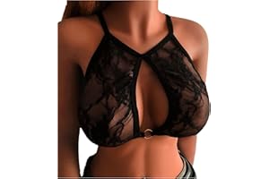Costume Lingerie for Women Plus Sexy Elastic Bra Lace Tank Out Bra Tops Camisole Cage Women Bustier Hollow