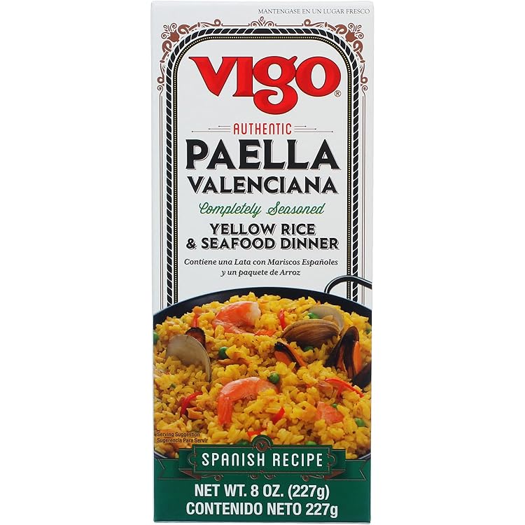 Valencian Paella Cooking Base Broth 33.83 Fluid pack Broth, 6