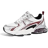 LUCKY STEP Women's Air Cushion Running Shoes Athletic Tennis Sneakers Lightweight Sports Mesh Gym Jogging Workout Walking Shoes