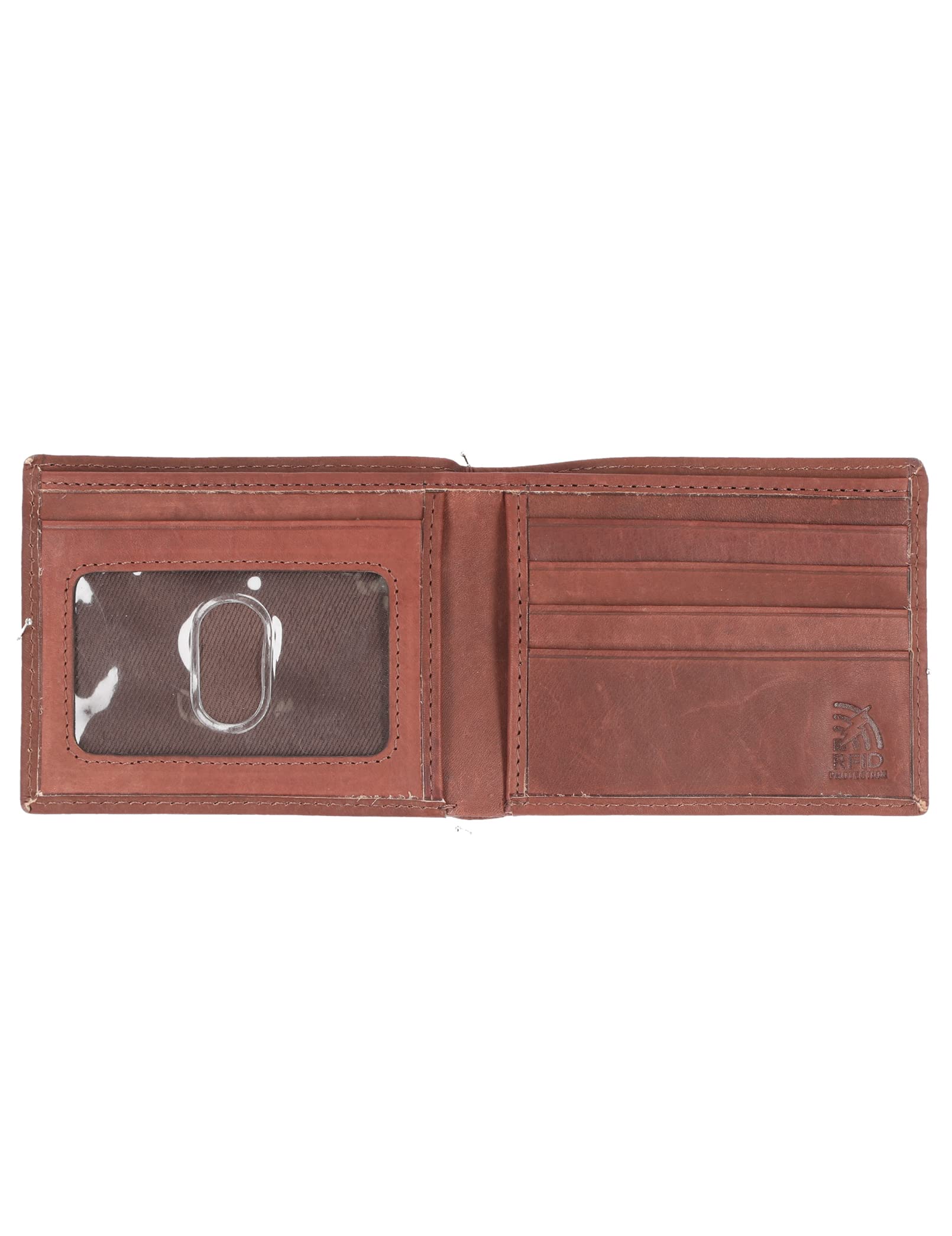 Steve Madden Mens RFID Leather Wallet Gift Set with Key Fob