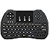 Aerb 2.4GHz Mini Wireless Keyboard with Mouse Touchpad Rechargeable Combos for PC, Pad, Google Android TV Box and More