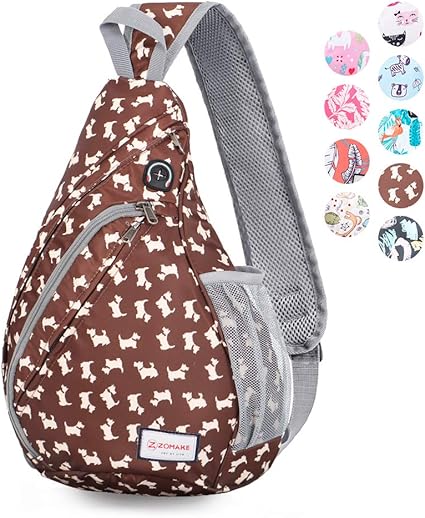 women's sling backpack purse