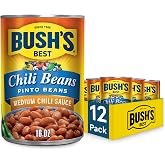 Bush's Pinto Beans in a Medium Chili Sauce 12-16 oz