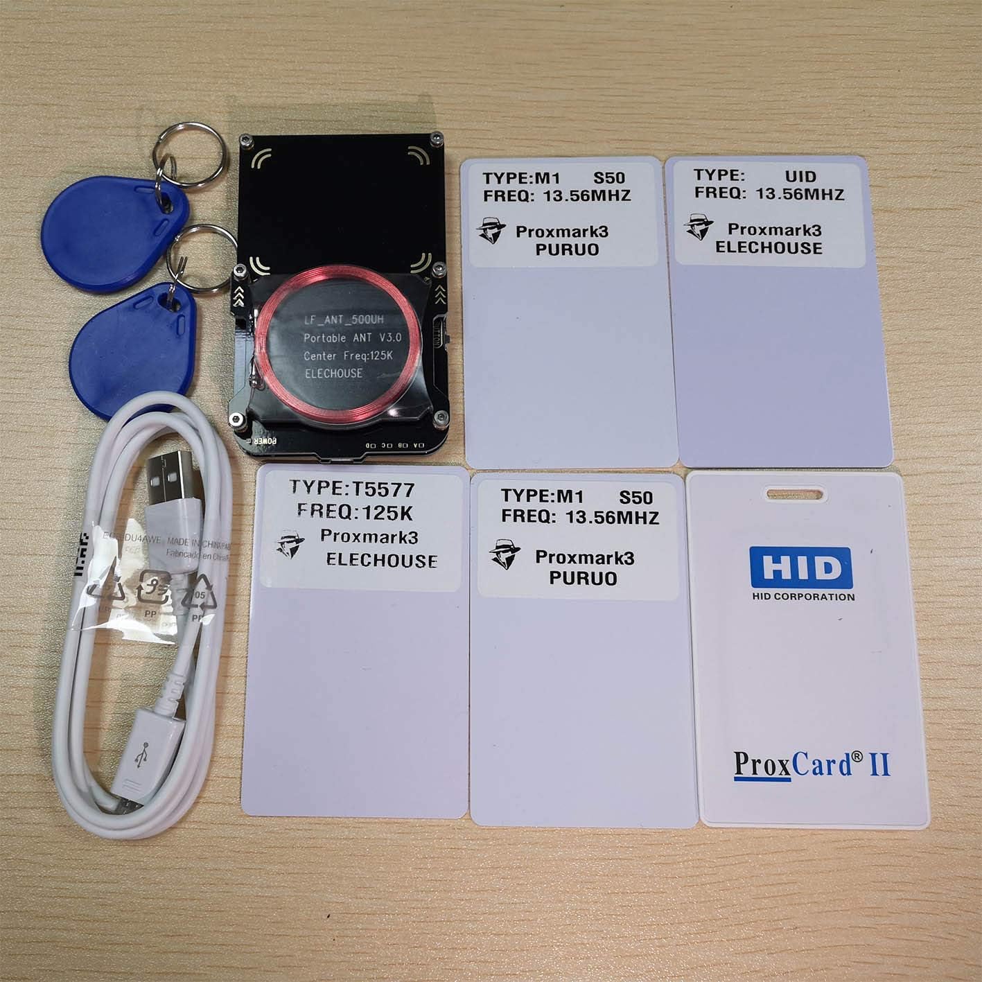 Hima PM3 Proxmark 3.0 ID NFC RFID Card Reader Elevator Easy 3.0 Kits Entrance Guard