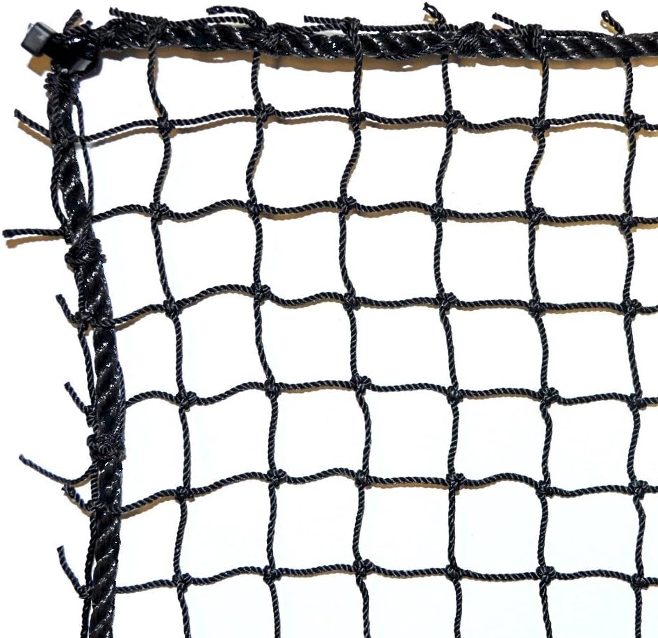 Dynamax Sports Golf Practice/Barrier Net, Black, 15X25-ft
