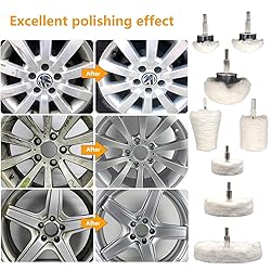 Tworider 8 pcs Buffing Wheel for Drill,Buffing Pad