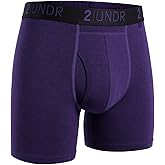2UNDR Men's 6" Swing Shift Boxer Briefs