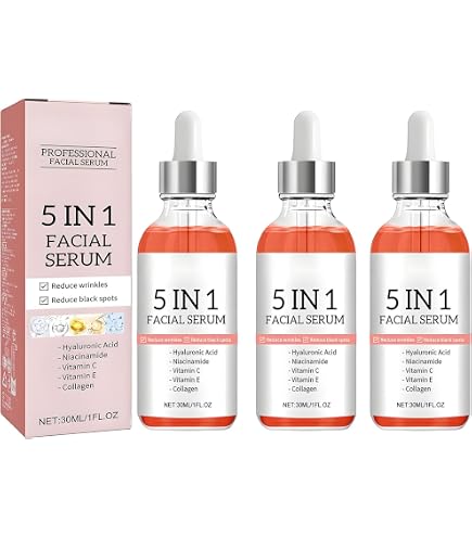 Amazon.com: 5-in-1 facial essence Anti wrinkle firming fading