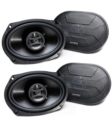 thumbnail image 2 of Audiotek K7 6x9\" 6.5\" W 3-Way Car Audio Coaxial Speakers -4 Speakers 2200W EBa 2 of 13