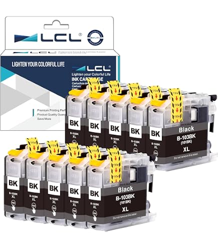 Kit De 16 Cartouches D'encre Compatibles Brother - Noire, Cyan, Magenta, Jaune - Modèles DCP-J132W, MFC-J4410DW, J650DW