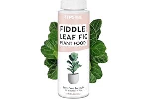 TPS NUTRIENTS Fiddle Leaf Fig Plant Food for All Fig and Other Ficus Trees, Liquid Houseplant Fertilizer 8 oz (250mL)