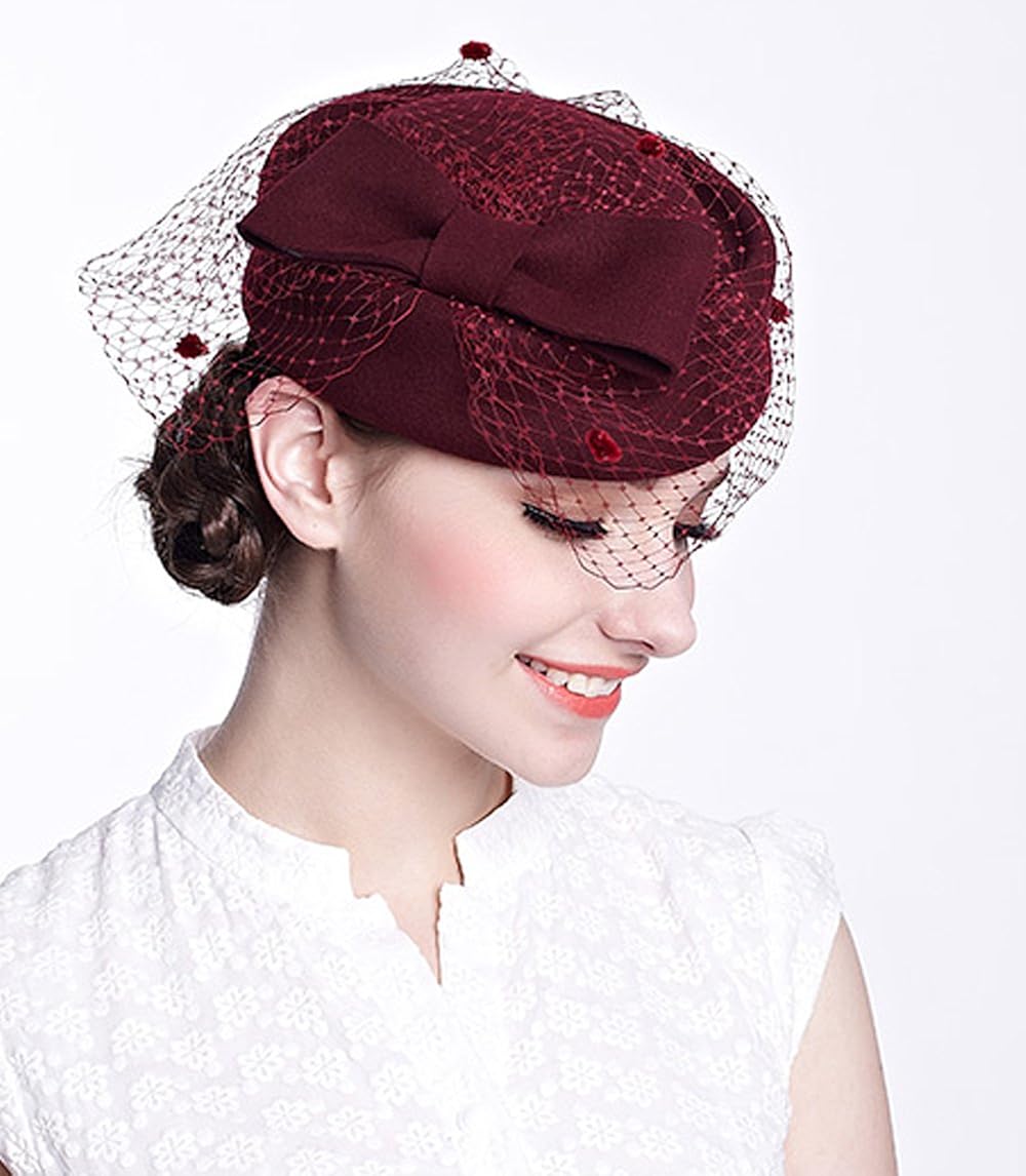 Women French Beret Hat Autumn Winter 