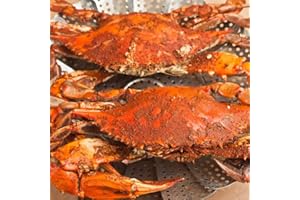 CAMERON'S SEAFOOD -EST. 1985 - Cameron's Seafood Jumbo Maryland Blue Crabs - Extra Large Jimmys Steamed (12)