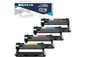 LCL Compatible Drum Unit Replacement for Brother DR-223 DR223 DR223CL DR-223CL (4-PK Black,Cyan,Yellow,Magenta) for HL-L3210C