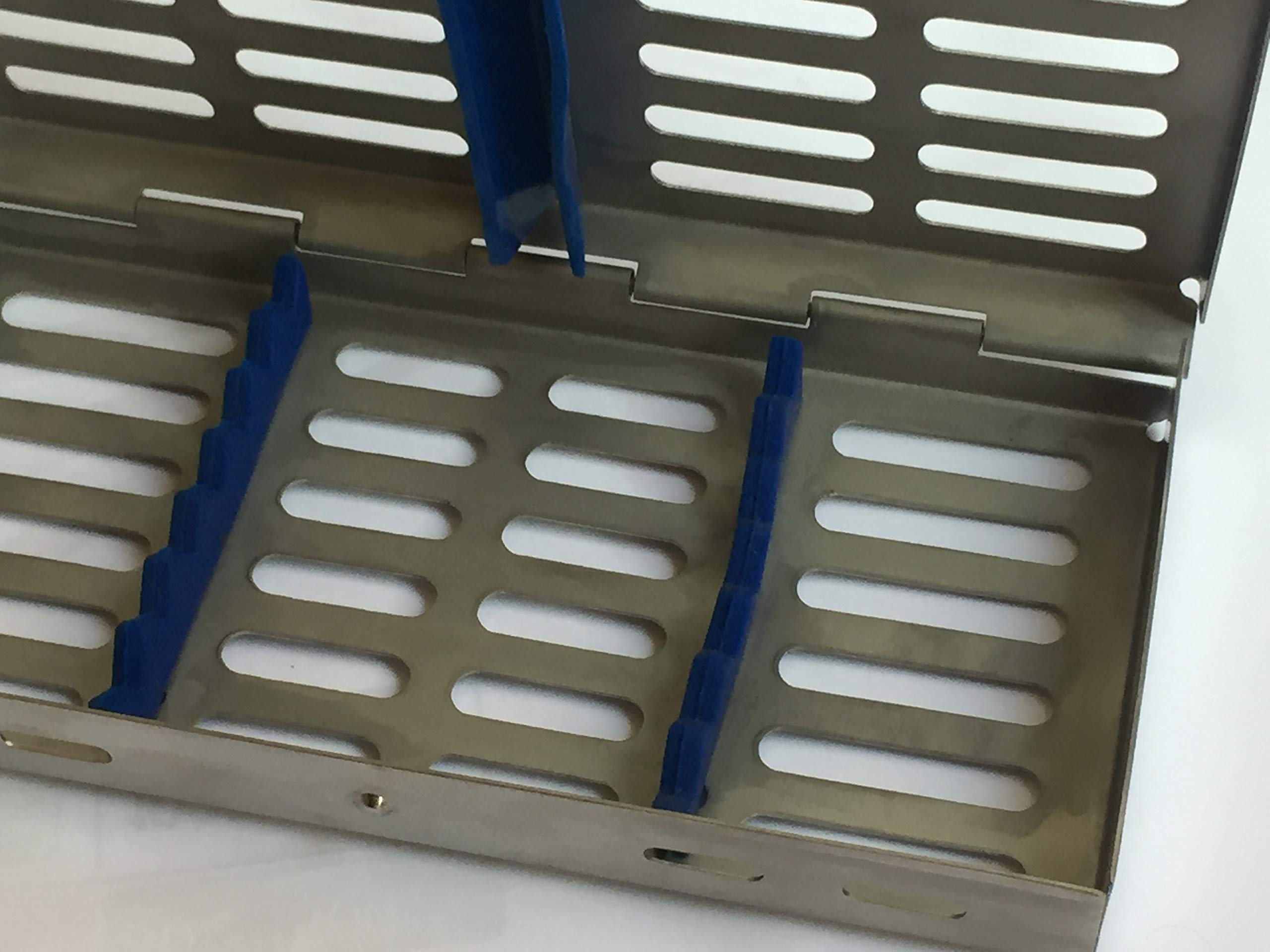 Sterilization Cassette Rack Tray Hold 7 Instruments Silicone Fitted Autoclave CE