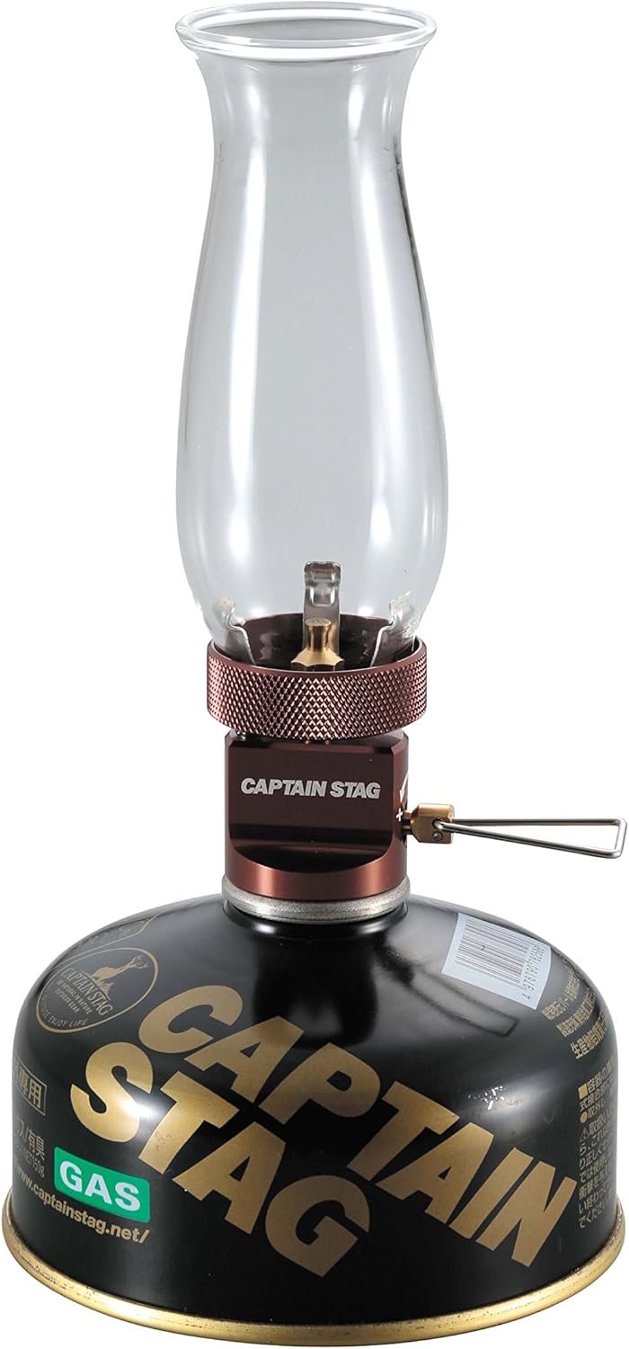 Amazon Co Jp キャプテンスタッグ Captain Stag キャンドル ガスランタン 収納ケース付き Uf 19 スポーツ アウトドア