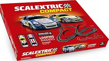 Scalextric- Compact Looping Raiders, Color Rojo, única (Scale Competition Xtreme C10257S500): Amazon.es: Juguetes y juegos