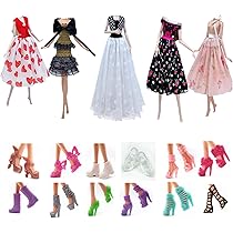 Amazon.com: Fashion Doll Clothes Dress and Accessories 5