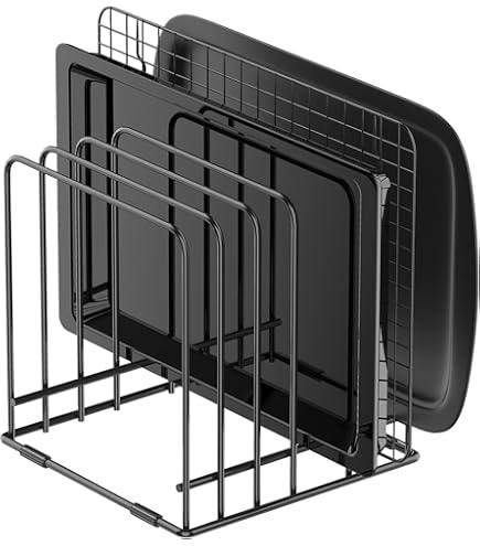 Pan Organizers Inside Cabinet 2-Pack Base Cabinet Organizers