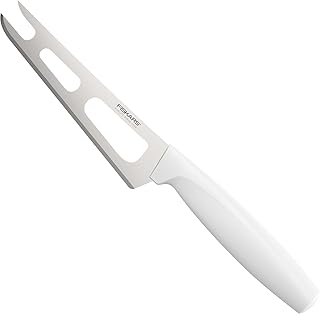 Fiskars Käsemesser, Gesamtlänge: 24 cm, Qualitätsstahl/Kunststoff, Weiß, Functional Form, 1015987