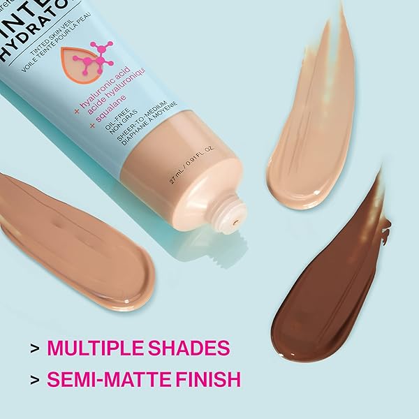 WET N WILD BARE FOCUS TINTED HYDRATOR TINTED SKIN VEIL, LIGHTWEIGHT BUILDABLE COVERAGE WITH HYALURONIC ACID & VEGAN SQUALANE, SHEER-TO-MEDIUM COVERAGE, SEMI-MATTE FINISH, CRUELTY-FREE – LIGHT MEDIUM
