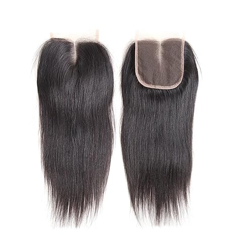 Buy Straight Middle Part Closure 4 X4 Lace Closure Brazilian