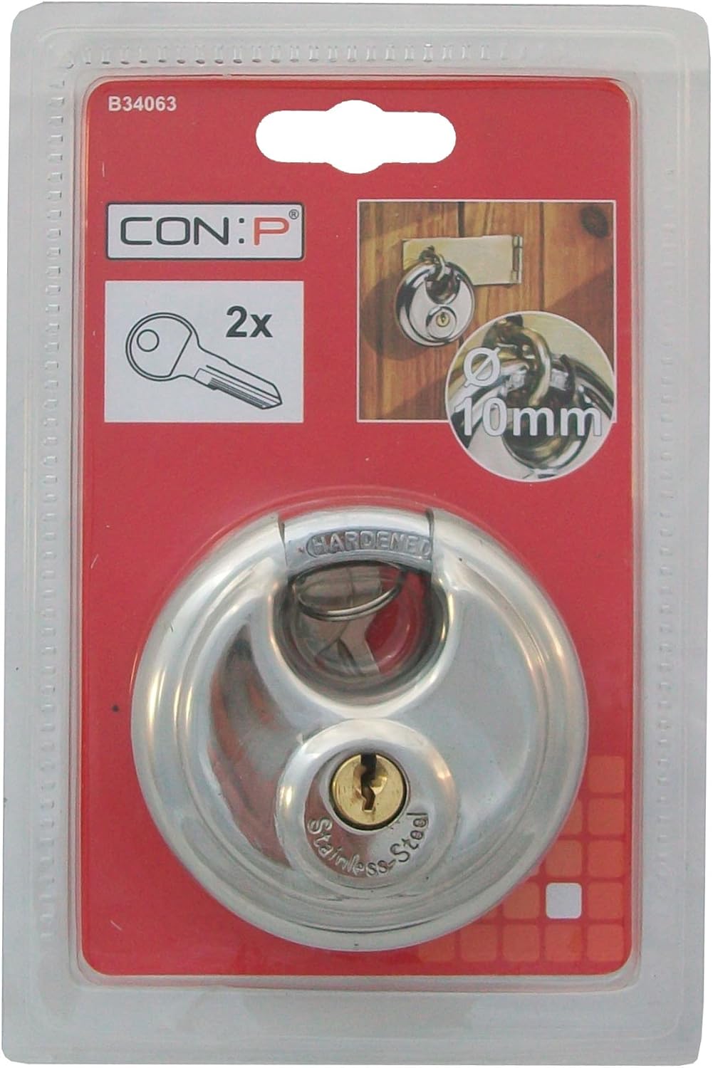 CON:P B34063 Disk Front Lock 70mm, Tools - Image 4