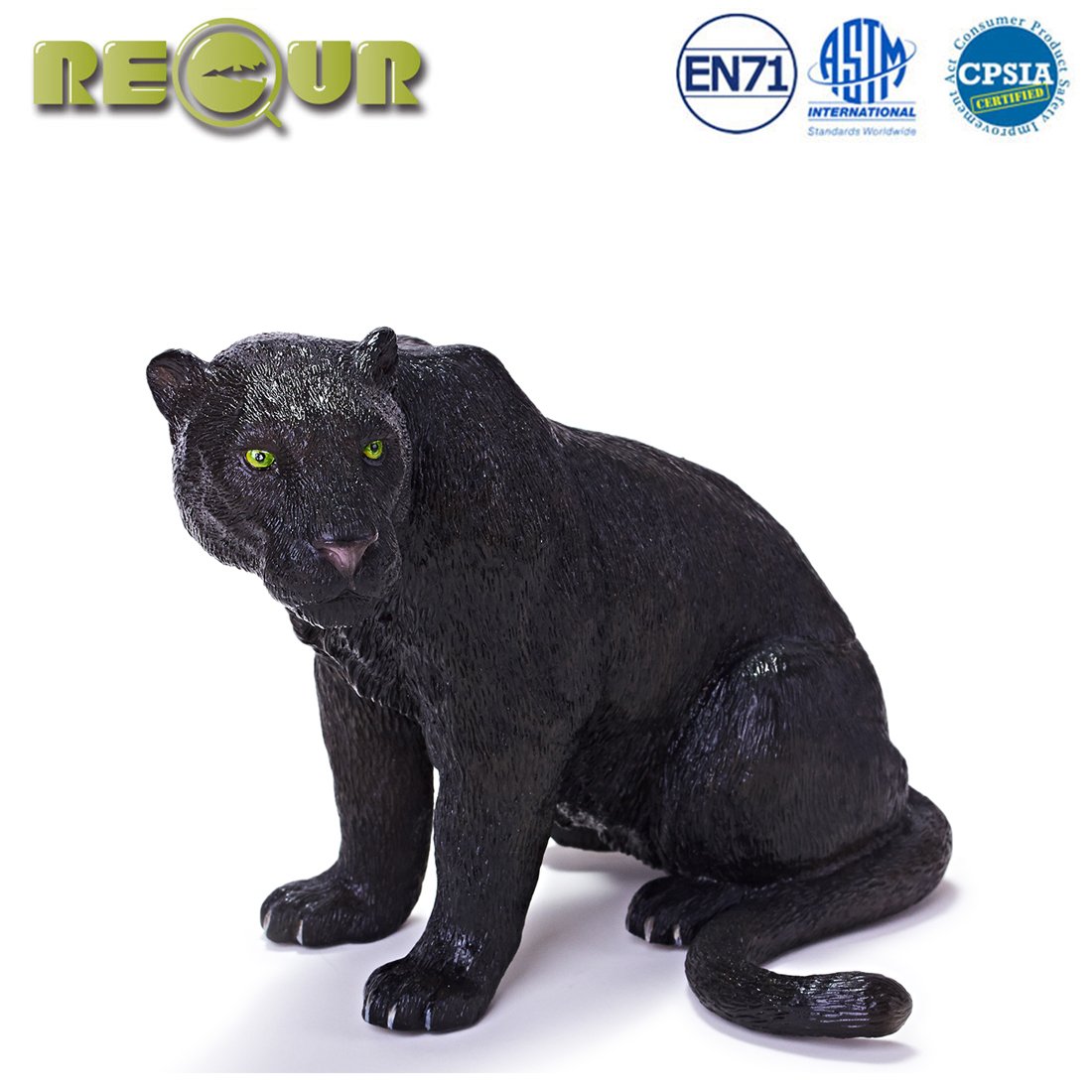 Recur Toys Black Panther Action Figure Toys Soft Hand Painted Skin Texture America Leopard Toys For Boys Kids 1 8 Scale Realistic Design 5 8inch Black Panther Replica Ideal For Collectors Ages 3 Buy Online