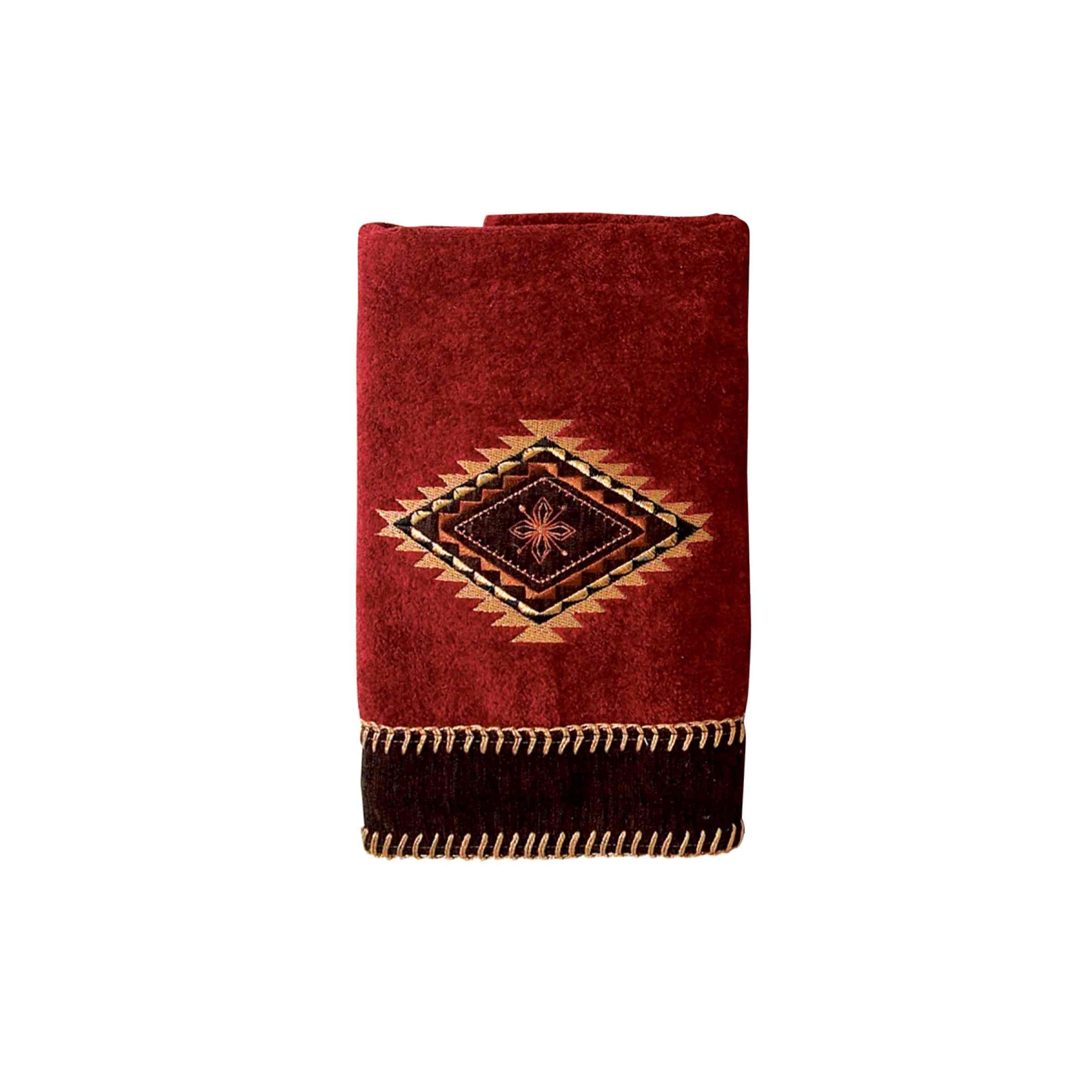 Avanti Linens Mojave hand towel, brick