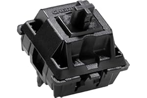 KPREPUBLIC Cherry MX Hyperglide Black Switch for Gaming Mechanical Keyboard - 60g Linear Switch MX1A-11NW-1 (110 Switches)