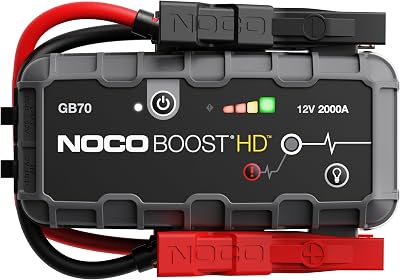 NOCO Boost GB70 2000A UltraSafe Jump Starter 12V Car Power Pack