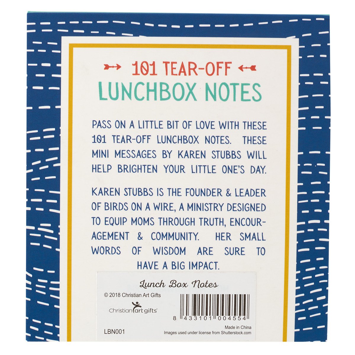 101 Tear-Off Lunchbox Notes, Inspirational Quotes and Encouragement for Kids, Space to Write Personal Message 101 Tear-Off Lunchbox Notes, Inspirational Quotes and Encouragement for Kids, Space to Write Personal Message Paperback