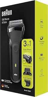 Braun Series 3 ProSkin 3045s Shaver Wet & Dry Cordless with Precision Trimmer view 6