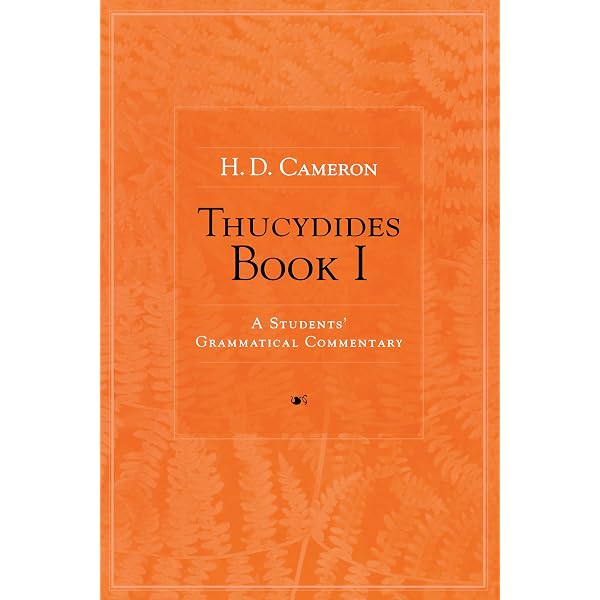 Amazon.com: Thucydides: Book I (Greek Texts): 9780862920272