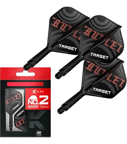 Amazon.com: Target Darts Nathan Aspinall K Flex Flights and Shaft